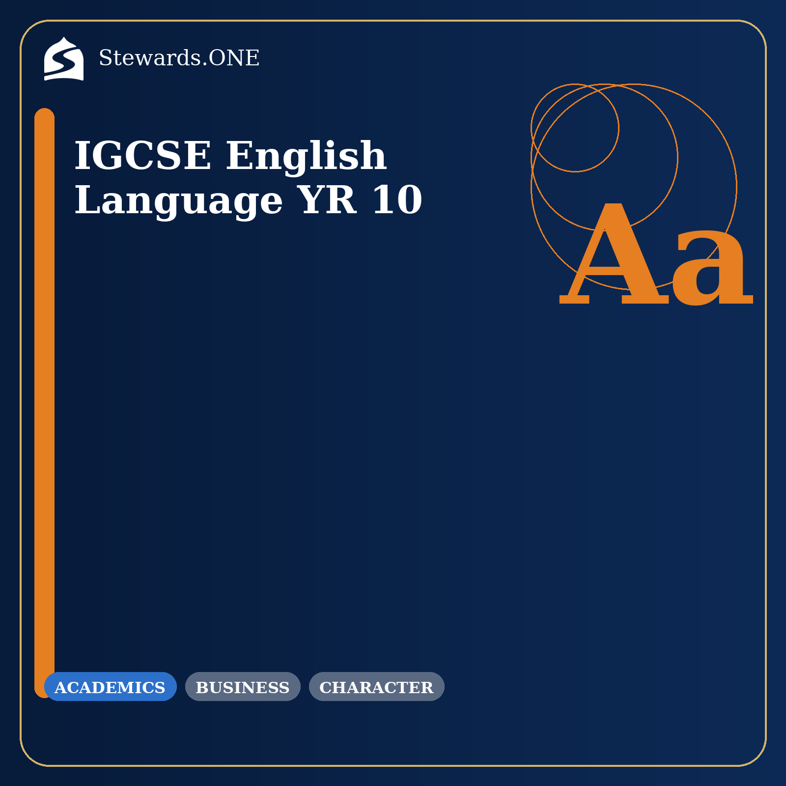 IGCSE English Language YR 10