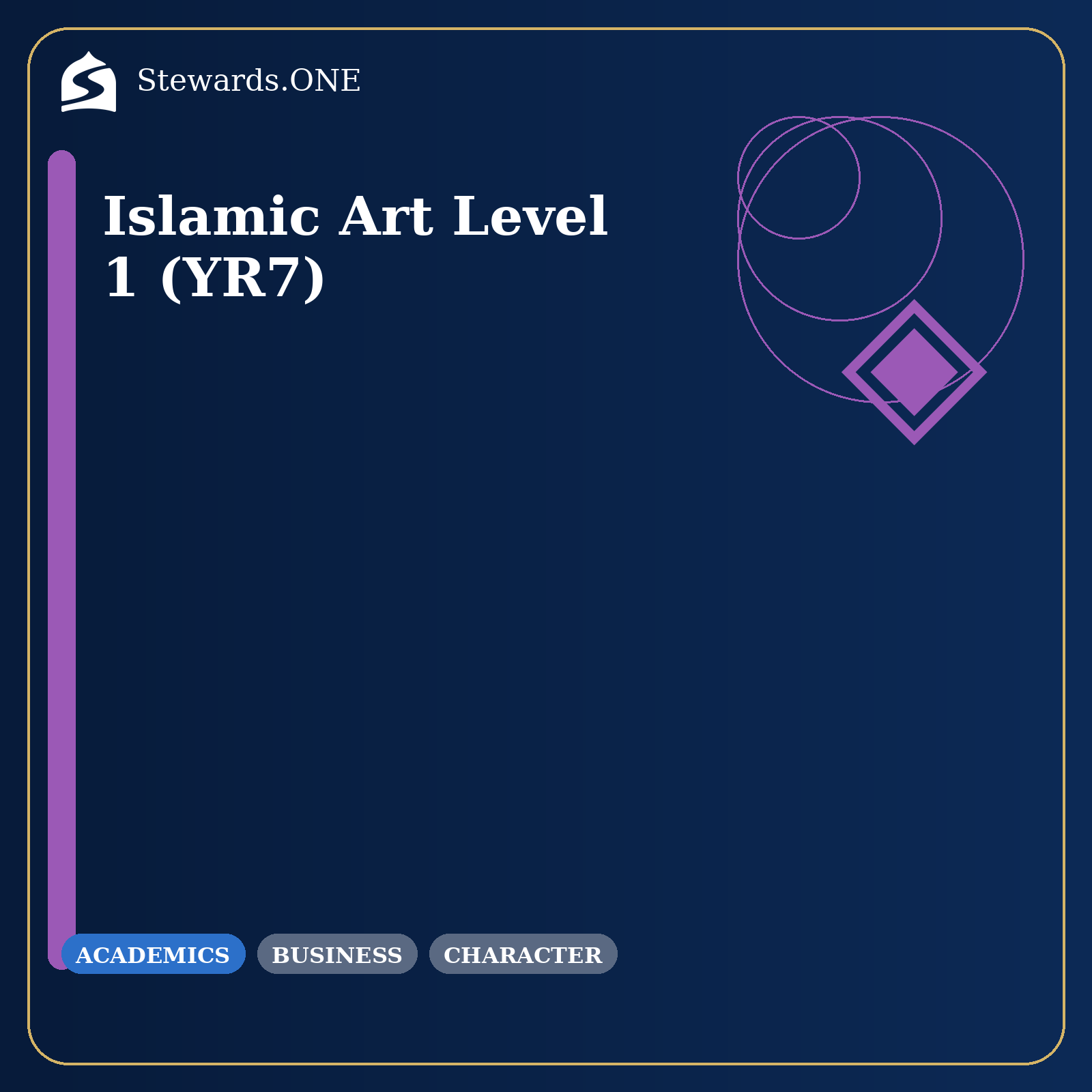 Islamic Art Level 1 (YR7)