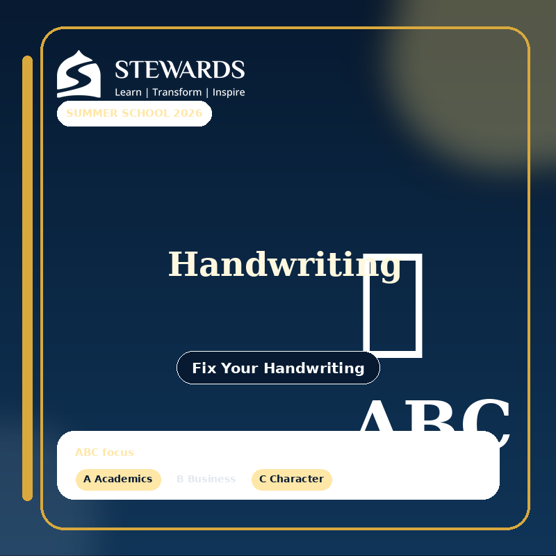 Summer School: Hand Writing